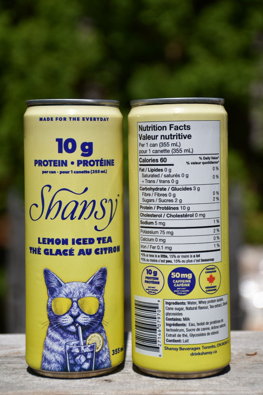 Shansy Lemon Protein Iced Tea