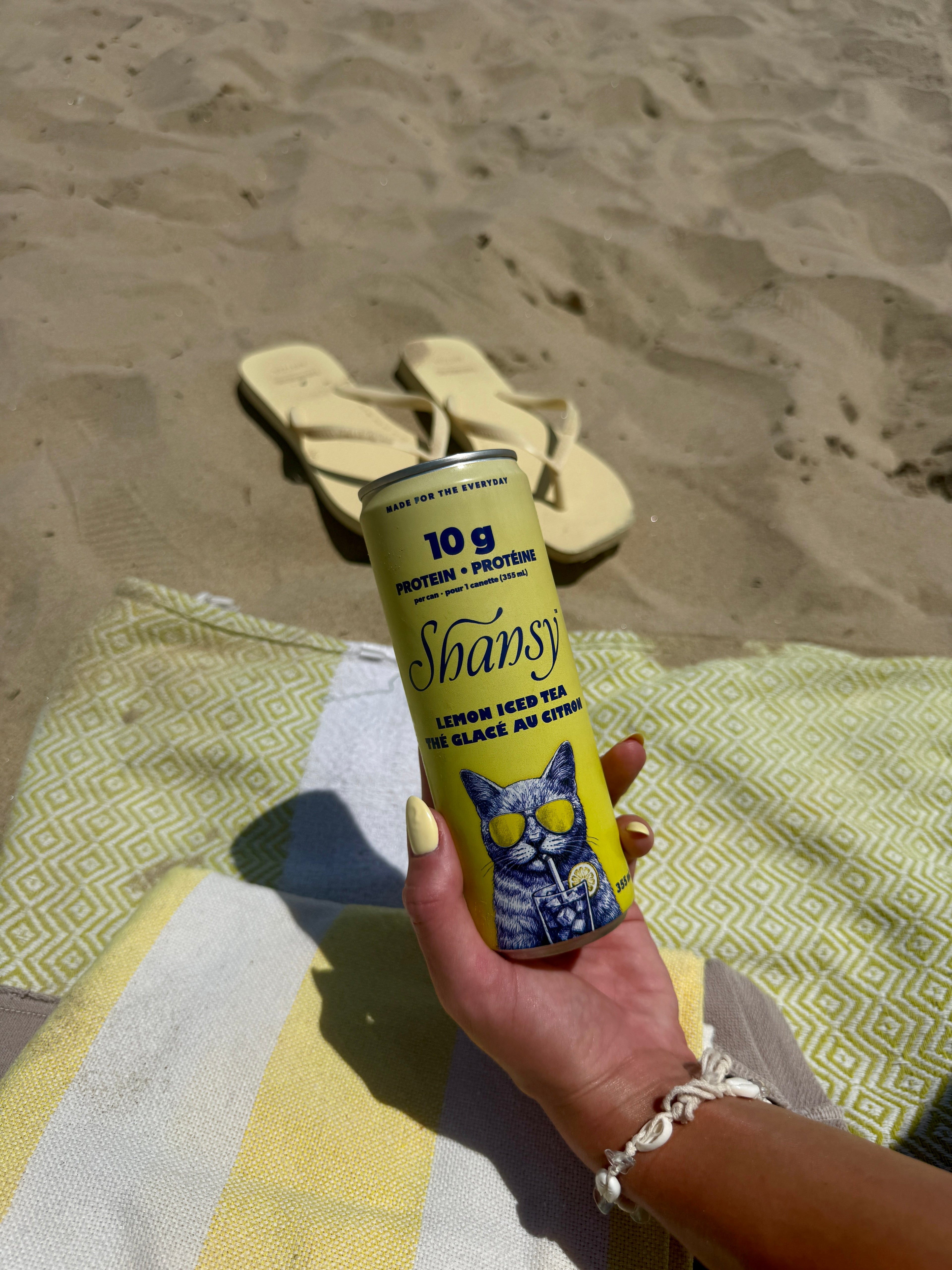 Shansy Lemon Protein Iced Tea