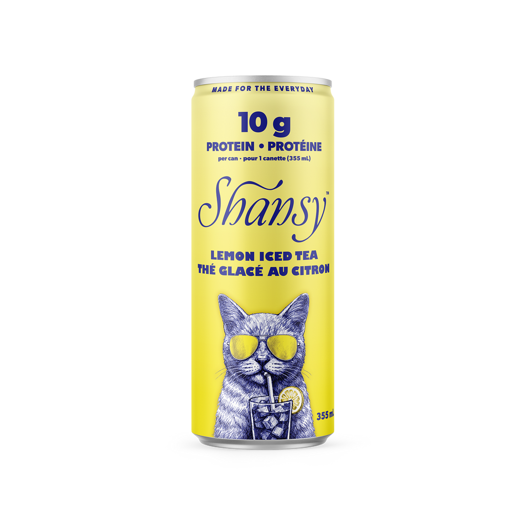 Shansy Lemon Protein Iced Tea multi pack product mockup