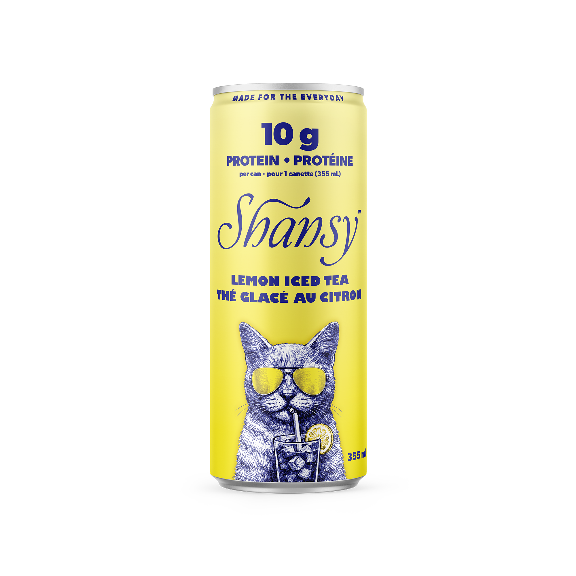 Shansy Lemon Protein Iced Tea multi pack product mockup